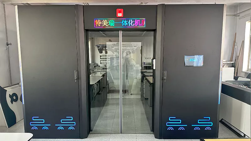 O sistema de canal de ar frio acelera a atualização da eficiência energética dos data centers