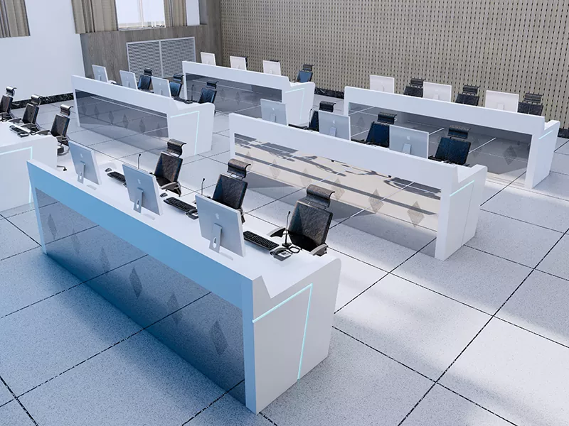 Console de monitoramento modular