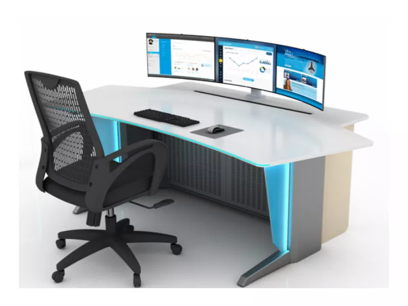 Console de monitoramento de assento único